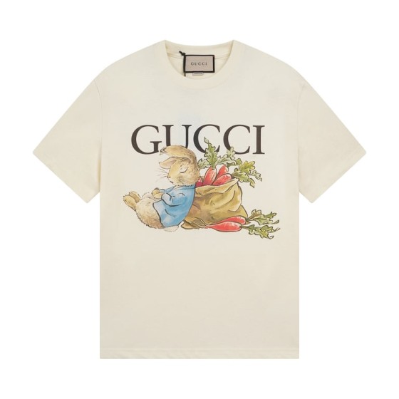 Gucci Early Spring Collection High-Weight Short-Sleeve